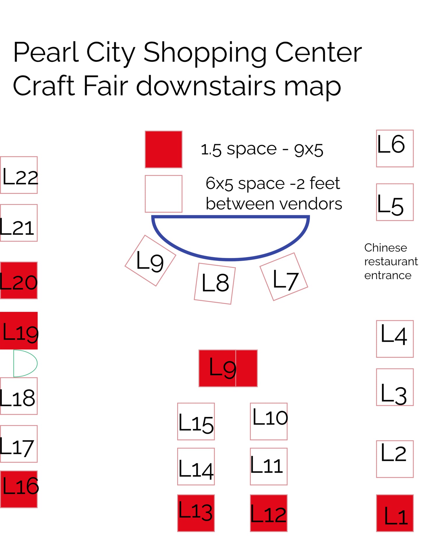 Pearl City Shopping Center Parade Craft and Gift Fair