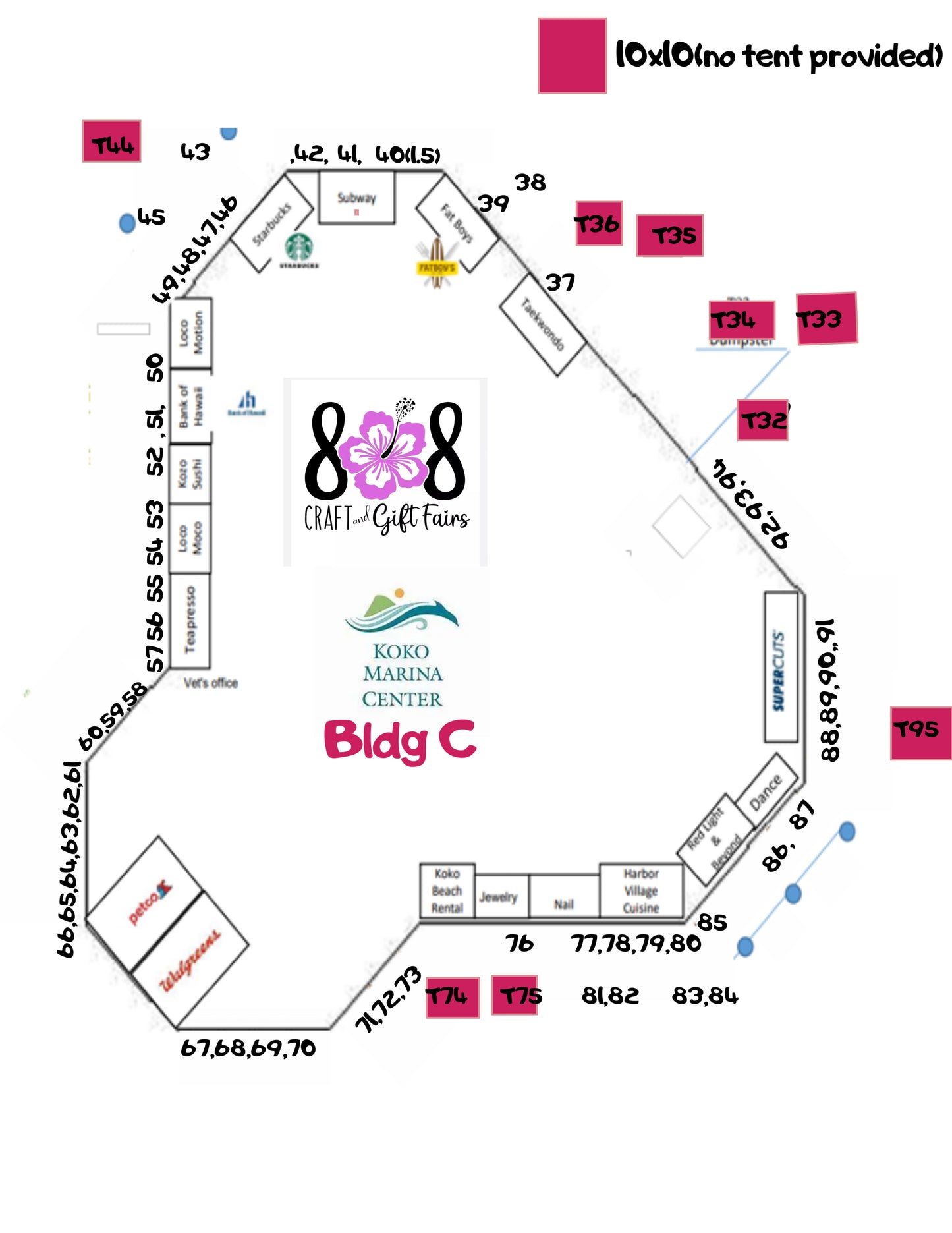 A 3rd Saturdays Koko Marina Center Craft & Vendor Fair