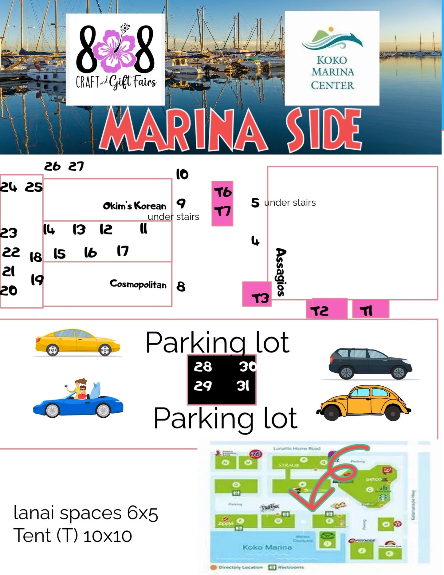 A 3rd Saturdays Koko Marina Center Craft & Vendor Fair