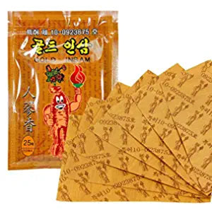Korean Ginseng Pain Relief Patches