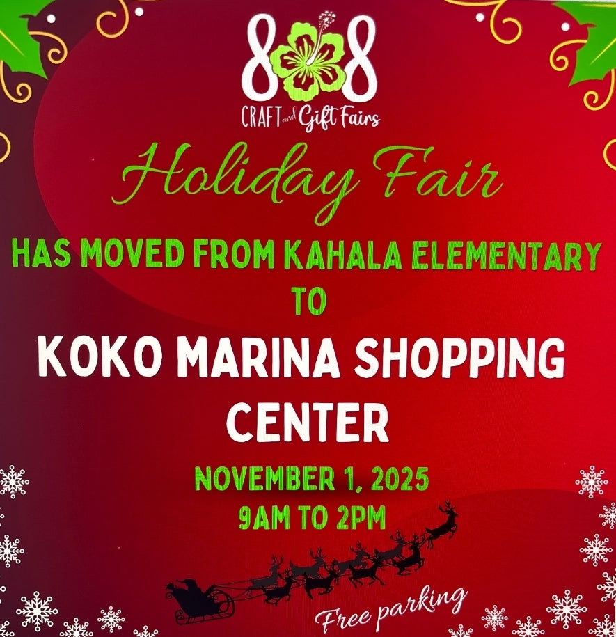 Holiday Fair at Koko Marina Center Craft & Vendor Fair