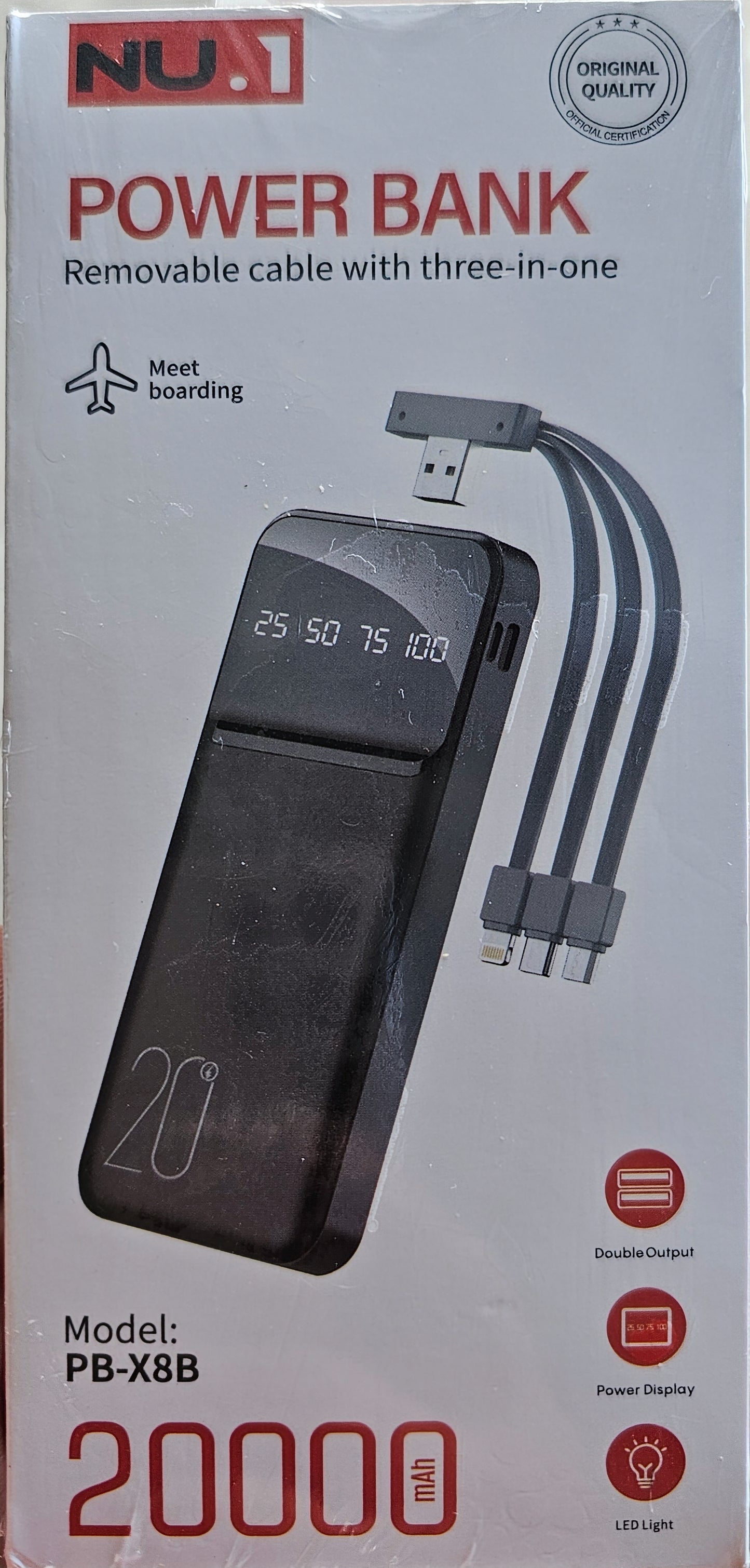 20,000 mAh chargers.