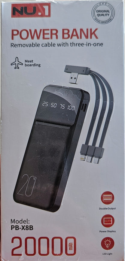 20,000 mAh chargers.