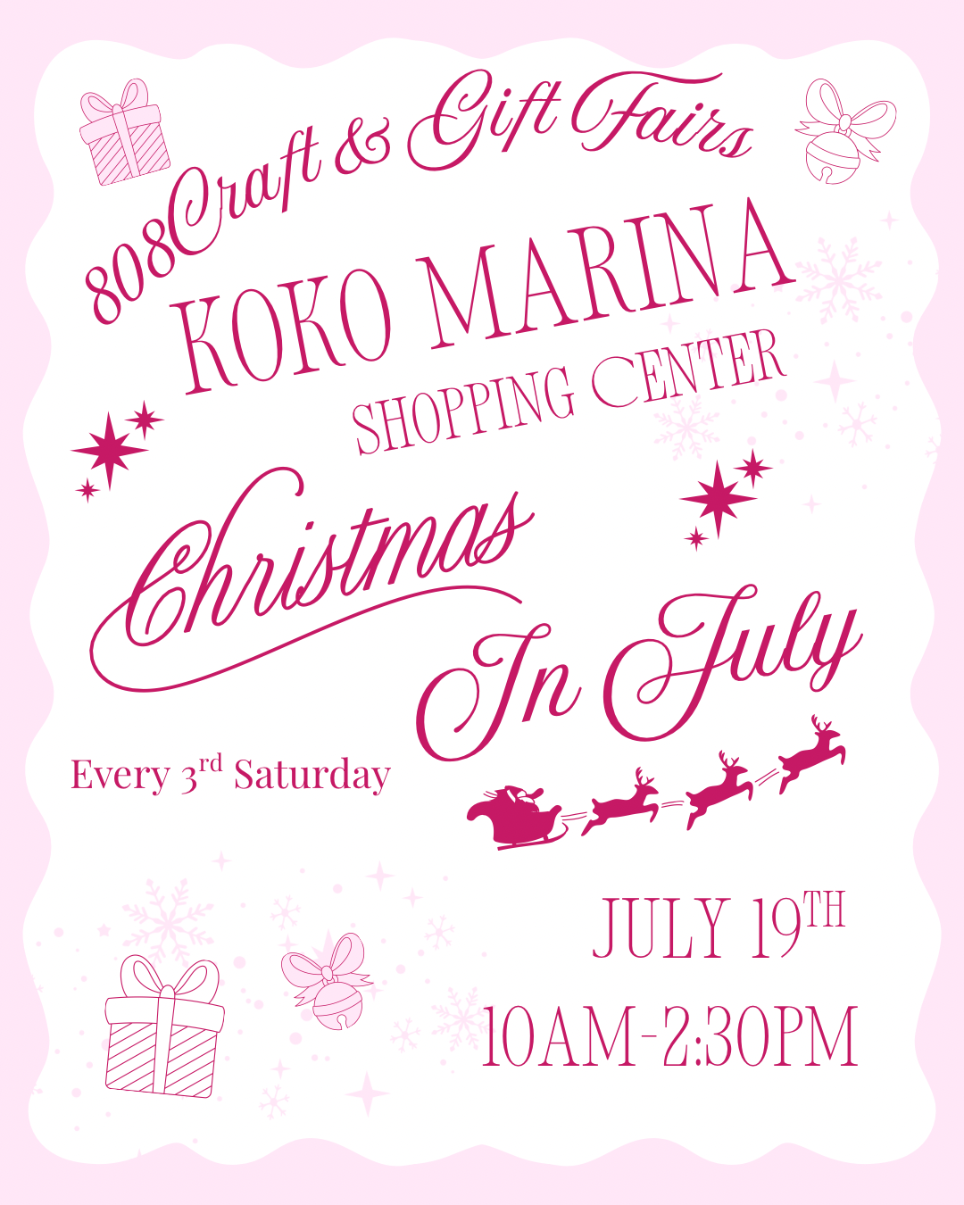 A   3rd Saturdays Koko Marina Center Craft & Vendor Fair